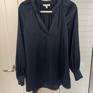 Joie V-Neck Silk Blouse
